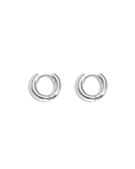 Everyday Hoops - Stainless Steel Earrings - Mevotti