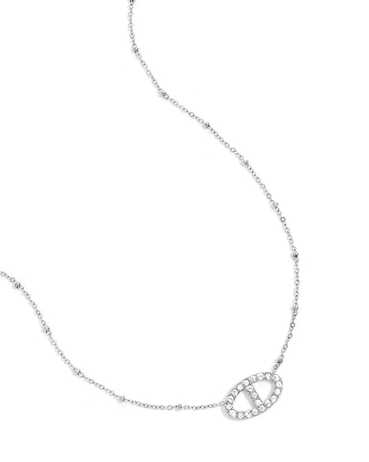 Infinity strass necklace - Mevotti