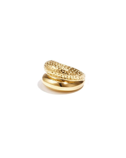 Chunky double ring - Mevotti