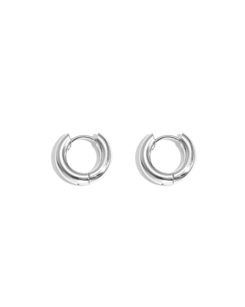 Everyday Hoops - Stainless Steel Earrings - Mevotti