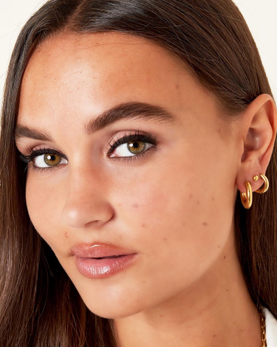 Everyday Hoops - Stainless Steel Earrings - Mevotti