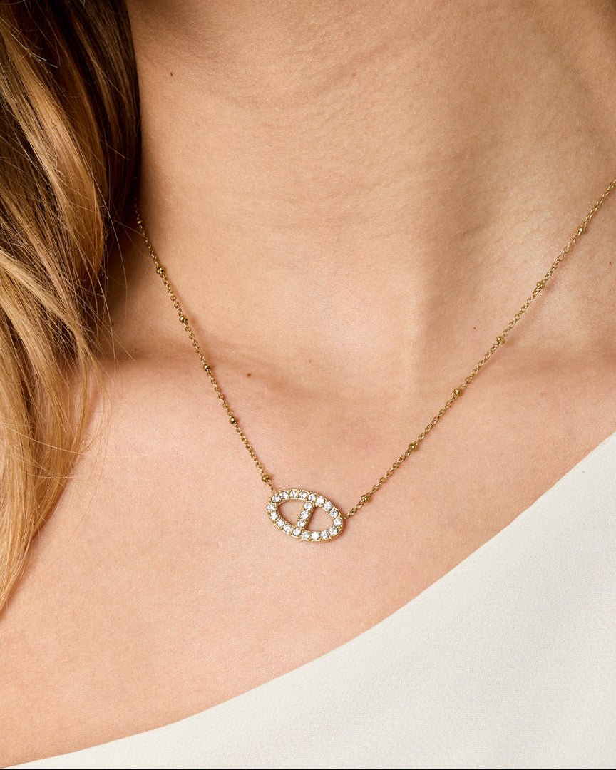 Infinity strass necklace - Mevotti