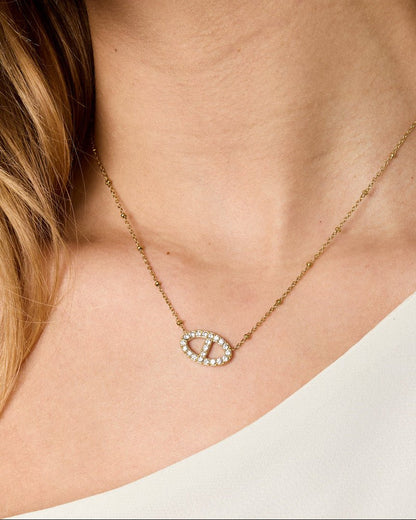 Infinity strass necklace - Mevotti