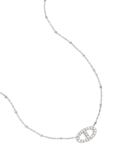 Infinity strass necklace - Mevotti