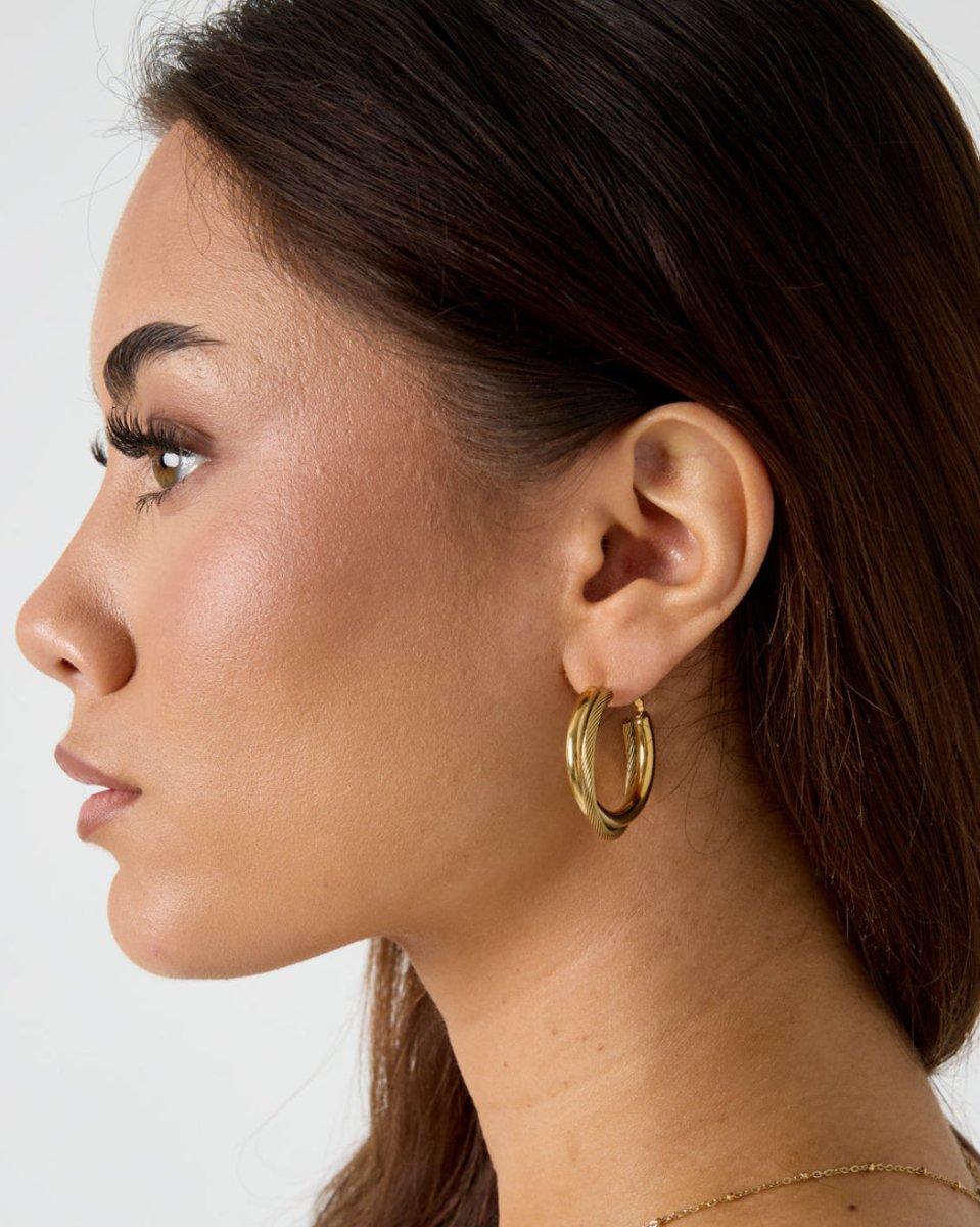 Jasmin twisted earrings - Mevotti