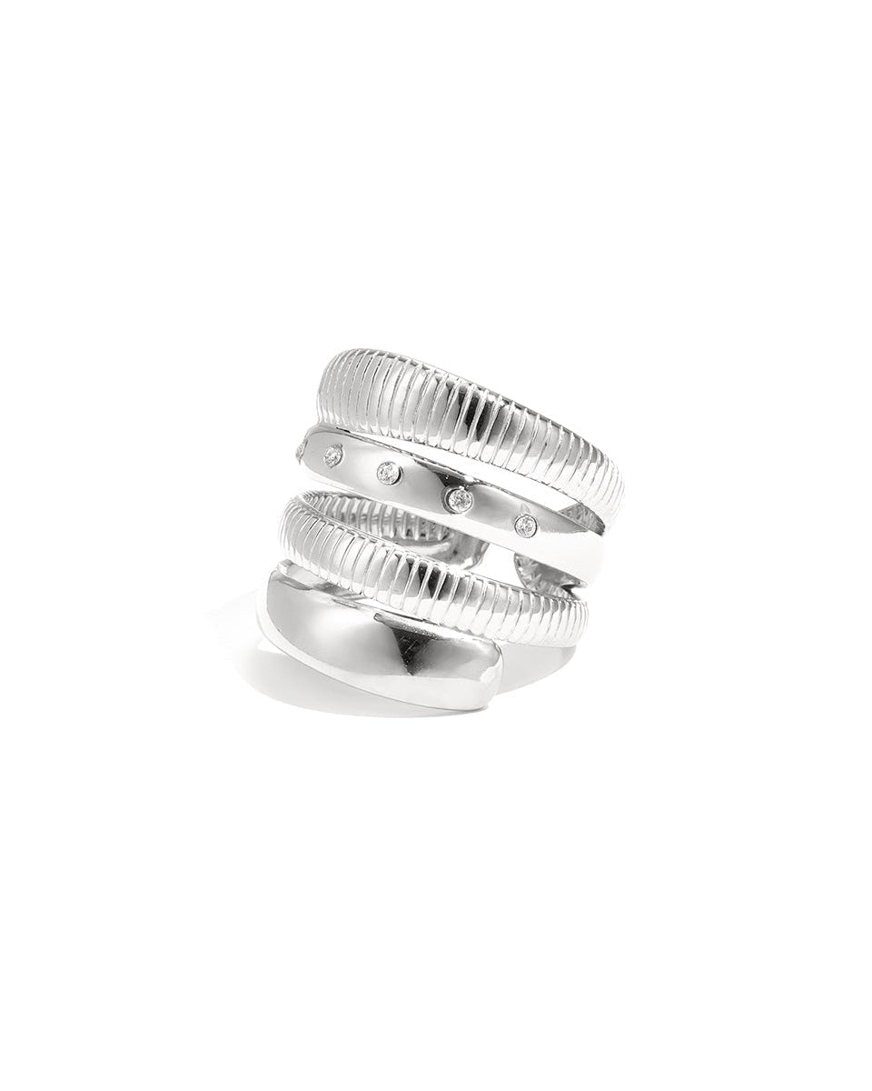 Layered snake ring - Mevotti