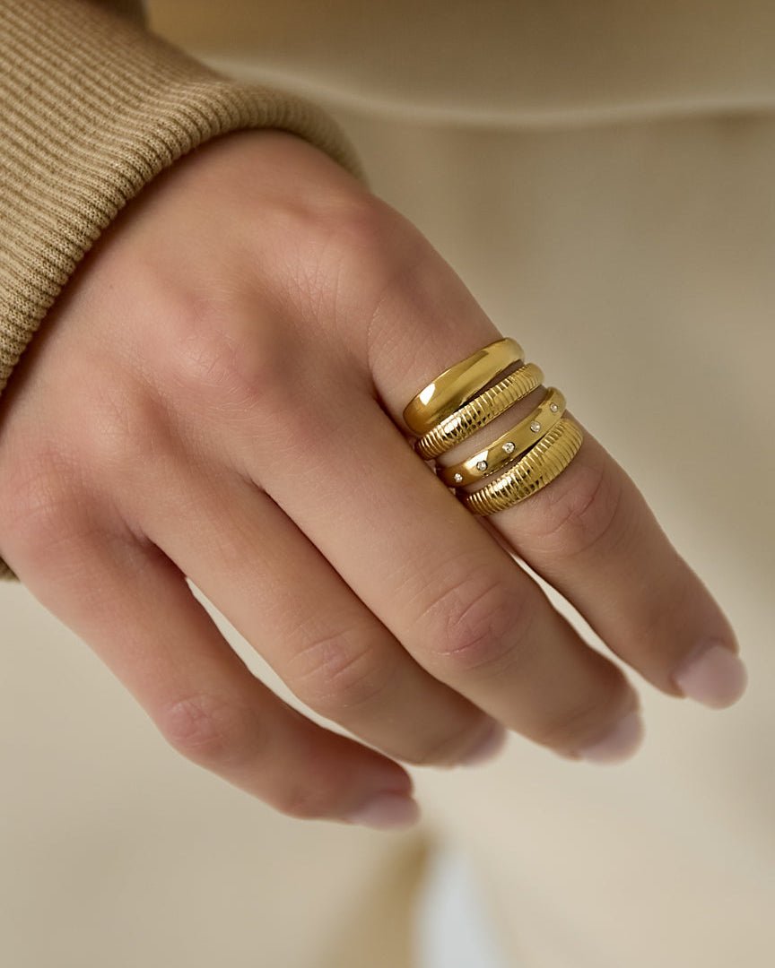 Layered snake ring - Mevotti