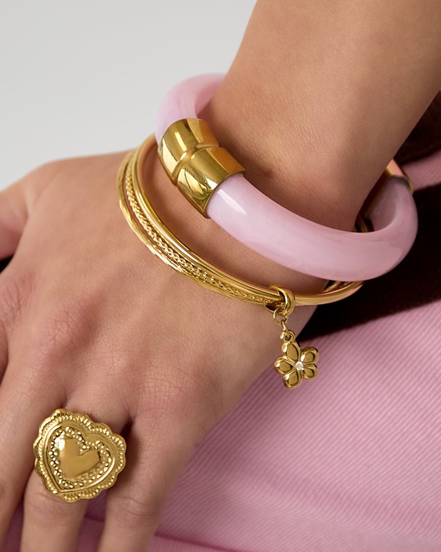 Spring flower bangle - Mevotti