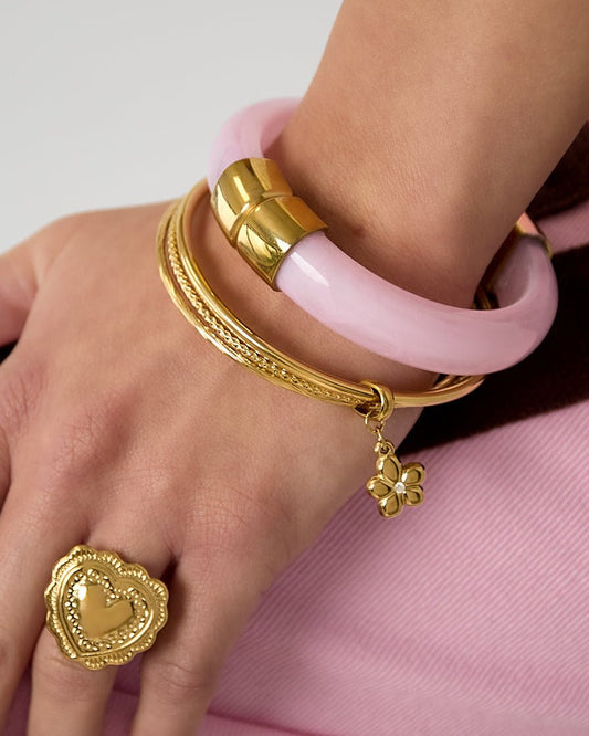 Spring flower bangle - Mevotti