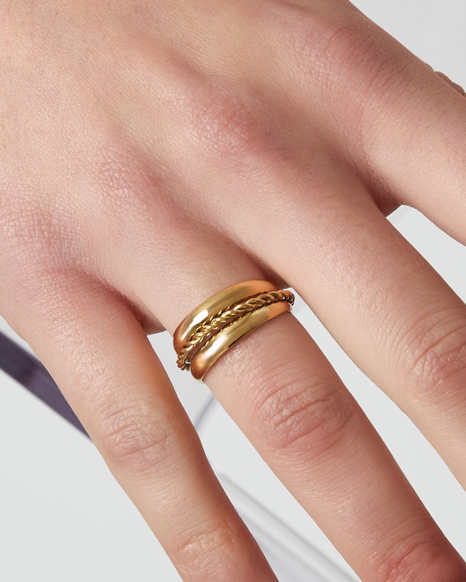 Stack rope ring - Mevotti