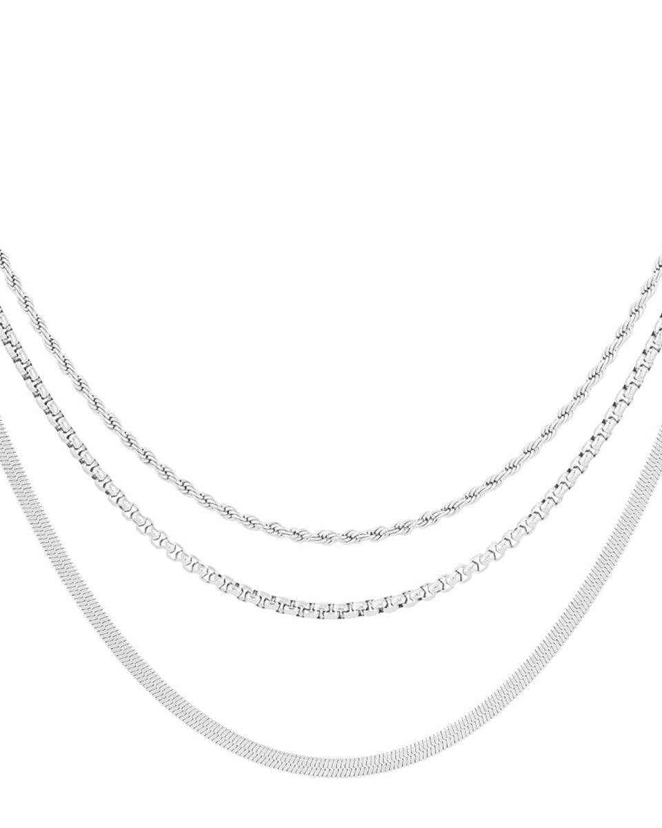 Stacked Julia Necklace - Mevotti