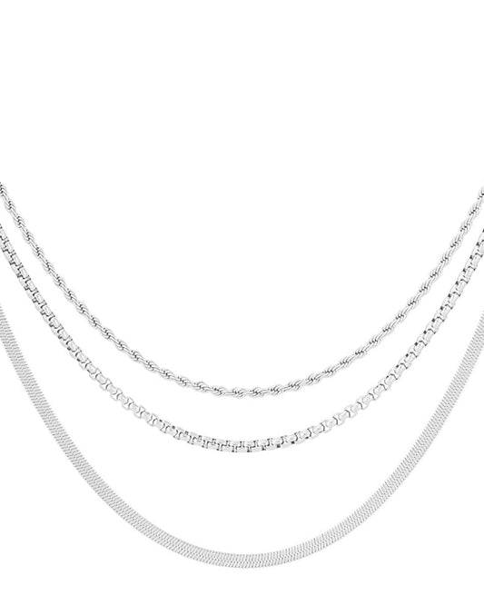 Stacked Julia Necklace - Mevotti