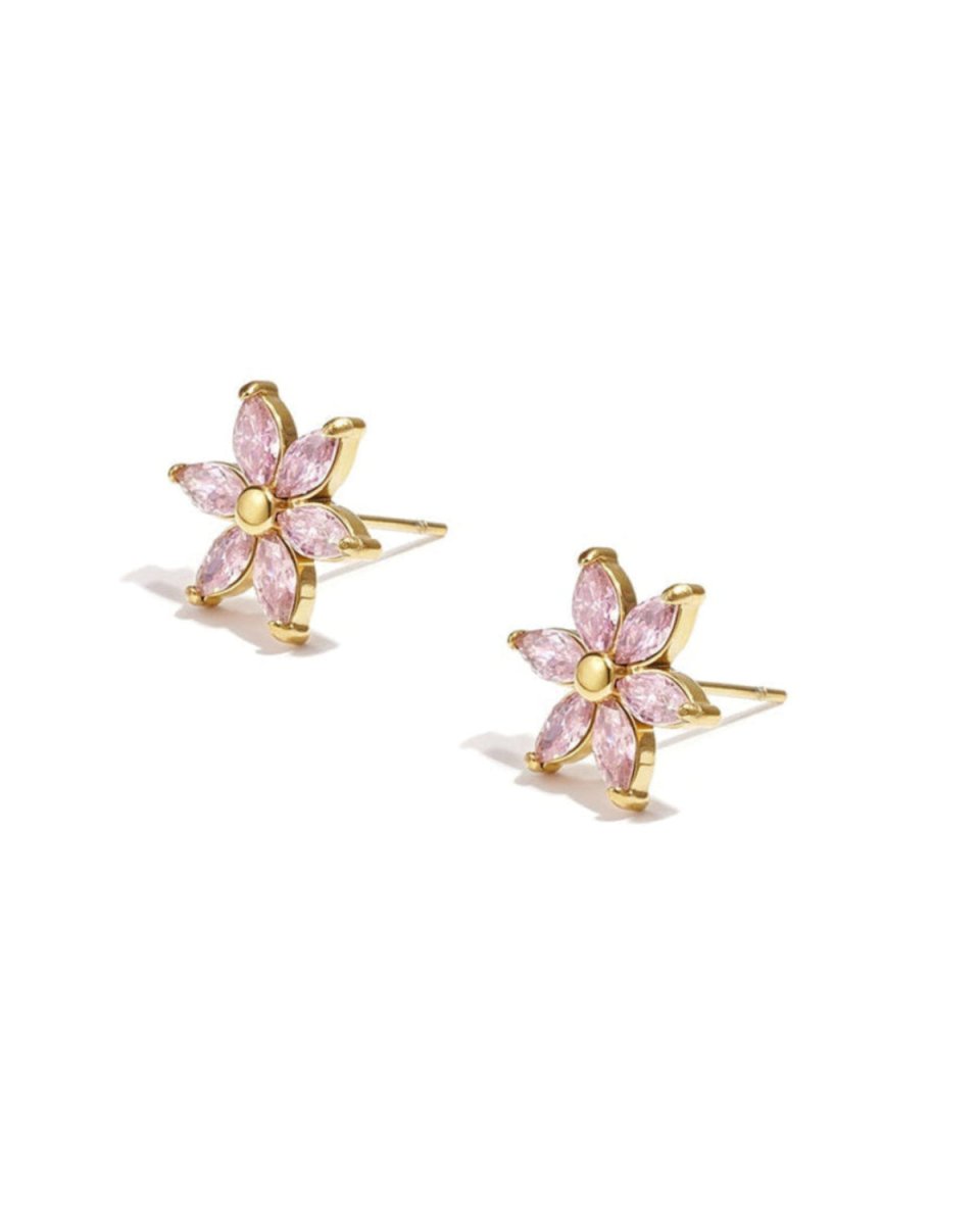 Sunflower strass earrings - Mevotti