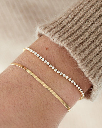 Tennis snake bracelet - Mevotti
