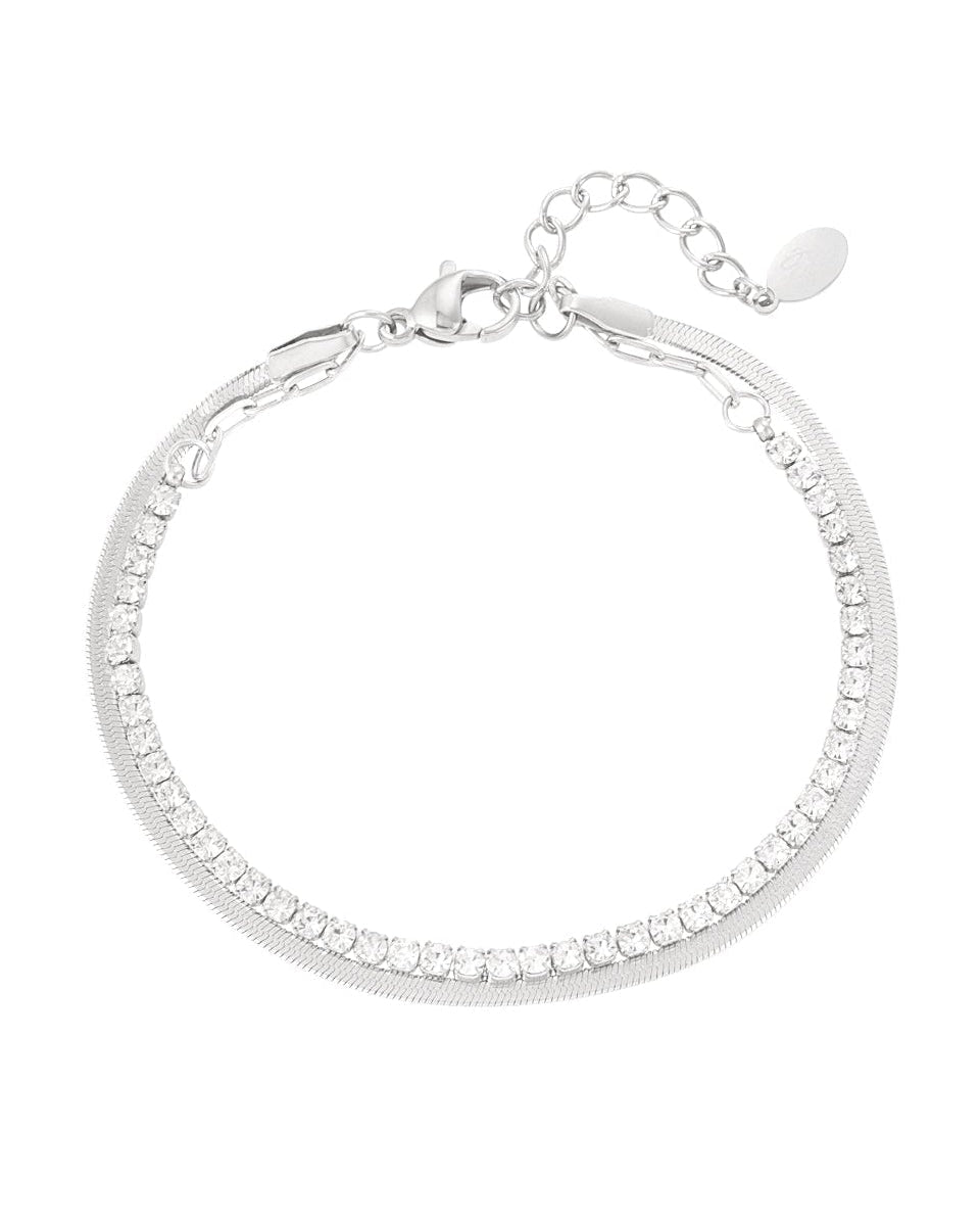 Tennis snake bracelet - Mevotti