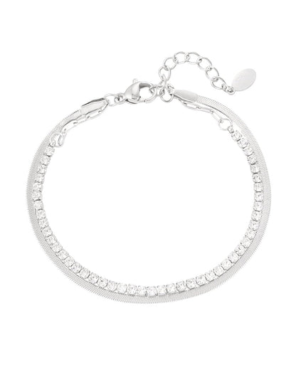 Tennis snake bracelet - Mevotti