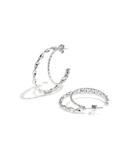 Twisted double earrings - Mevotti